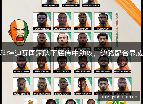科特迪瓦国家队下底传中助攻，边路配合显威